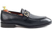 Men’s Black Whole cut, Crust Leather Formal shoes, Business & Casual Wear Leather shoes Feetique Footwea